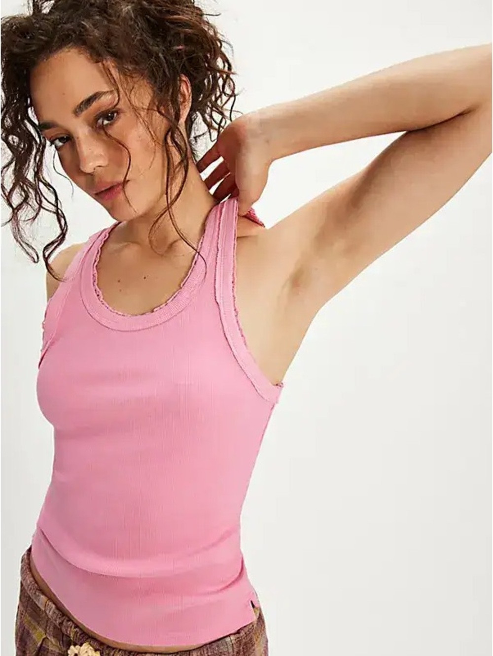 Free People Pink Tank Top